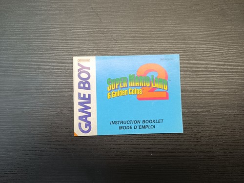 Notice seule super mario land - seule,