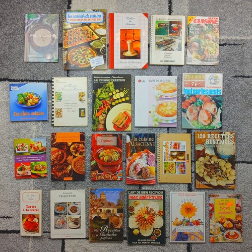 Lot livres de cuisine - livres,