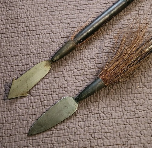 Paire lances africaines - de,