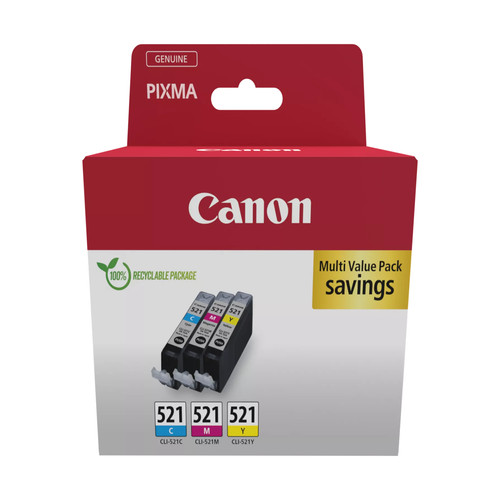 Canon cli 521 oem multipack - oem,
