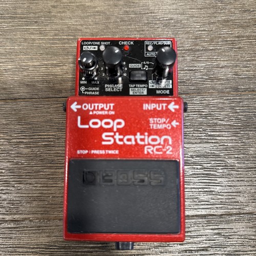Boss digital looper - rc-2, pedal