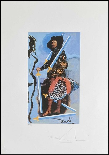 Salvador dali tarot - dali, x