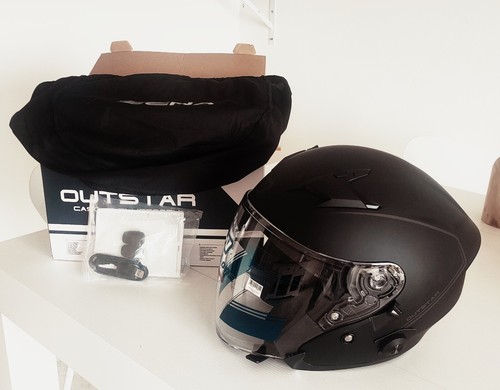 Casque moto jet - casque, sena