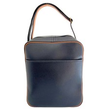 HERMES Victoria Shoulder Bag black/Brown Ardenne unisex
