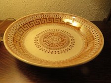 Societe Ceramique: Maastricht, Holland, Large Copper Luster Goudkust Rice Bowl