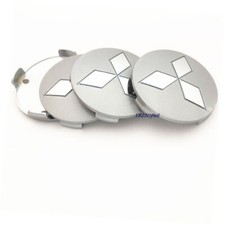 SILVER 80MM CAR Wheel Cover Cap Center Hubcaps for MITSUBISHI PAJERO V73