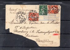 FRANCE 1914 fragment envelope addressed to a prisoner of war