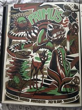 Primus Poster 7/19/2024 Troutdale OR Signed Run Of 330
