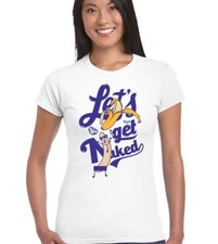 Let's Attraper Nu - Femmes T-Shirt Coquine Humor Sexy Blague sous-Vêtement