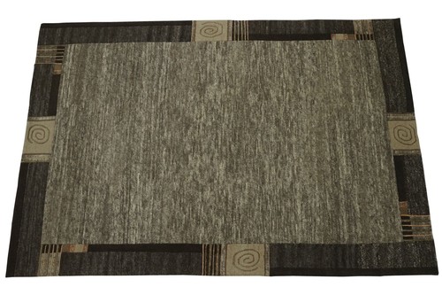 Tapis népal gris tissé la - népal, À
