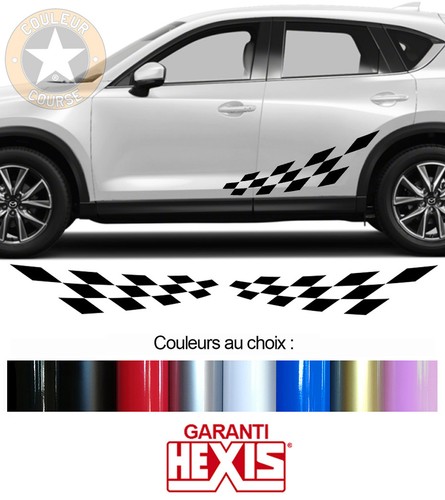 Bandes damiers pour mazda - damiers,