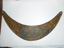 PLAQUE DE CASQUE ADRIAN MLE 1915 DU 3 DE ZOUAVES