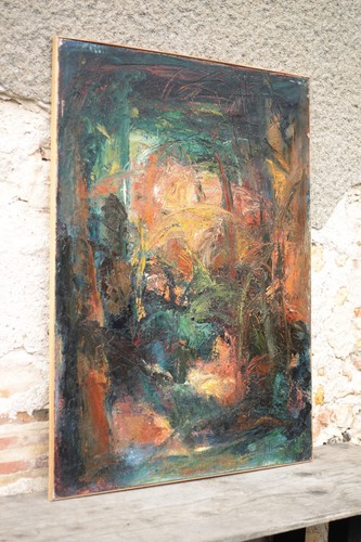 Huile sur toile signée
