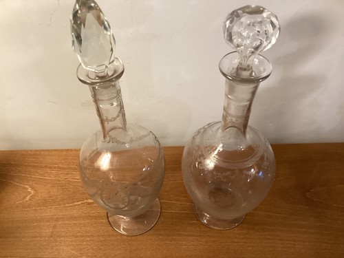 Anciennes carafe vin en - 2, à