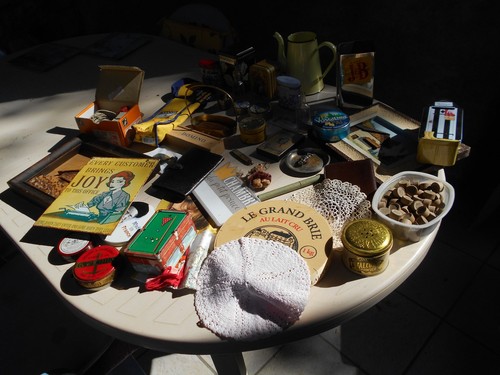 Lot petite brocante vide - de,