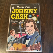 Hello I'm Johnny Cash Comic Book Spire Christian Comics 1976
