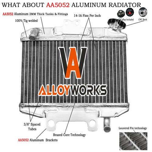 Aluminium radiateur pour - radiateur,