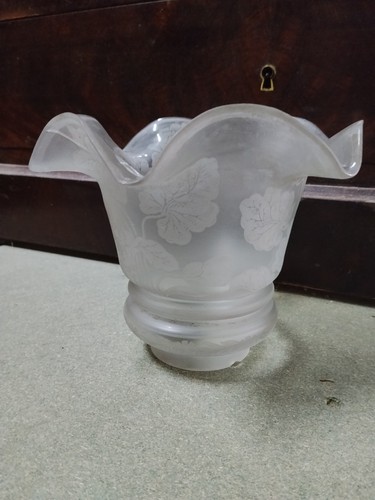 Oil lamp shade verre tulipe - lamp,