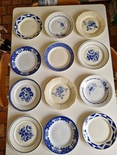 Lot De 12 Assiettes Plates