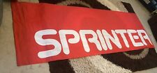 TOYOTA Sprinter Trueno Corolla Levin AE86 Dealership Banner Genuine JDM Rare!!