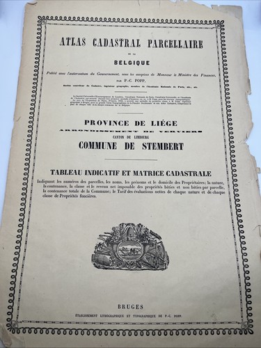 Verviers stembert atlas - verviers,