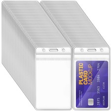 Porte Carte Transparent, 100