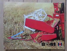 Prospectus publicitaire, dépliant original Moissoneuse  Mc CORMICK 8-41