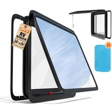 RV Window Emerg Exit Window 30" W x 20" H RV Camper Van Trailer Motorhome