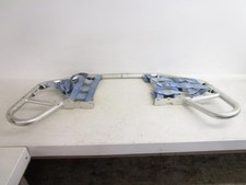 2006-2018 Yamaha YFM 700 Raptor used Motorsport Products Nerf Bars Silver Blue