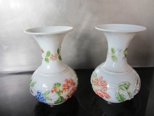 RARE PAIRE DE VASES EN CRISTAL