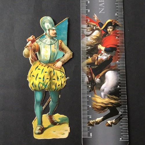 Scrap chromo soldat espagnol - scrap,