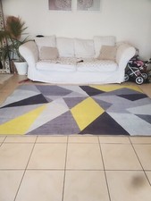 tapis salon 160 x 240 losange