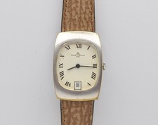 Baume & Mercier vintage 1970s steel men watch