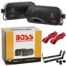 2 Boss Audio System AVA6200 Ava 6200 Haut Parleur Noir 18,50 CM' 3 Voies Service