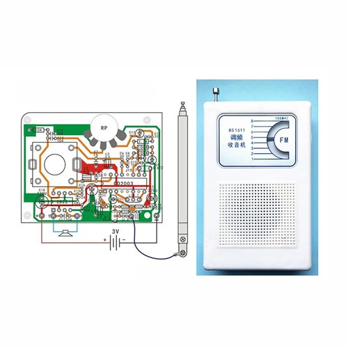 Kit radio électronique diy - radio,