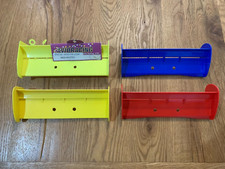 AVIORACING RC CARS 1:10 scale, 4 REAR WINGS FROM OLD SHOP STOCK