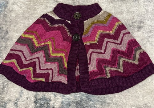 Poncho cape sweater size - sweater, xs