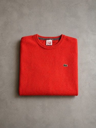 Pull lacoste live rouge - pull,