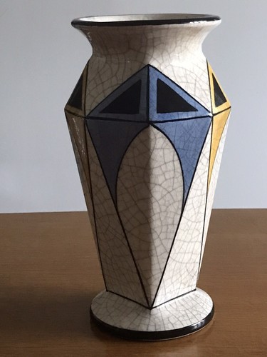 Vase art deco - art,