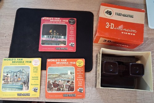 Lot vintage view - view-master, +