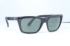 Vintage Vuarnet 006 Large Black  Sunglasses PX3000 Mineral green lens