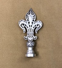 FLEURS DE LYS silver bronze sealing seal / wax stamp WHAT DO I KNOW