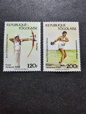 TIMBRE TOGO JEUX OLYMPIQUES DE