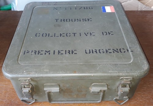 Boite metal militaire trousse - boite,