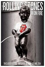 Rolling Stones - 2014 official poster Werchter, Belgium