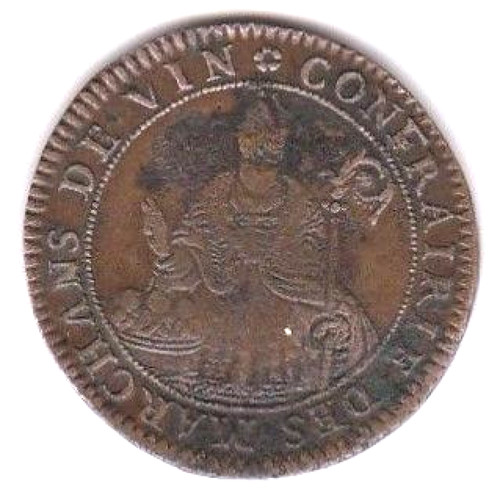 Jeton confrérie des marchands - jeton,