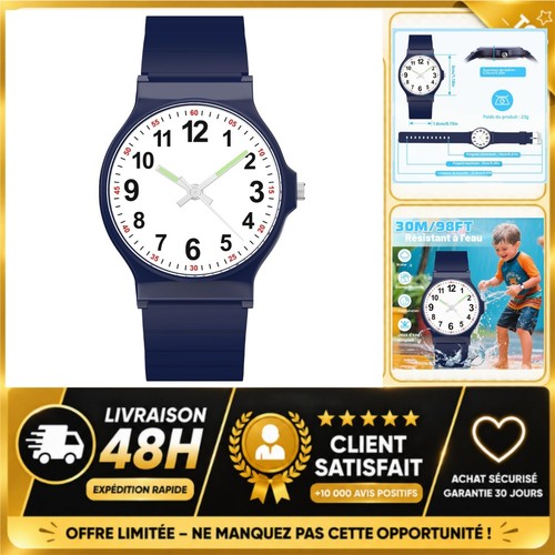 Montre enfant garçon fille - montre,