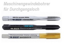 Taraud Baer M2 - M16 Métrique Robinets de Machines HSS Hsse-Va.
