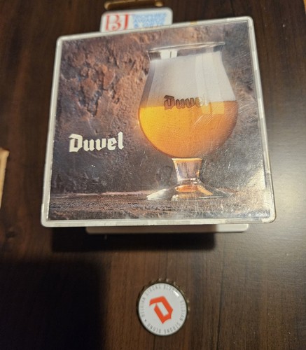 Duvel belgium beer coaster - belgium,