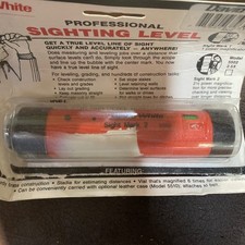 David White Sight Mark 2 Hand Level, model number 5502 Free Shpn